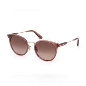 Tom Ford SHINY LIGHT BROWN / GRADIENT BROWN Sunglasses (NWT)
